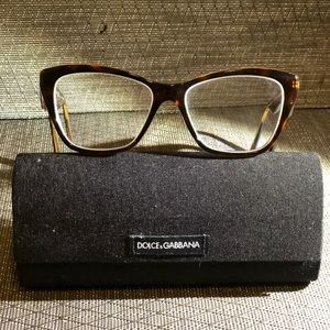 Dolce & Gabbana Tortoise Cat Eye Glasses